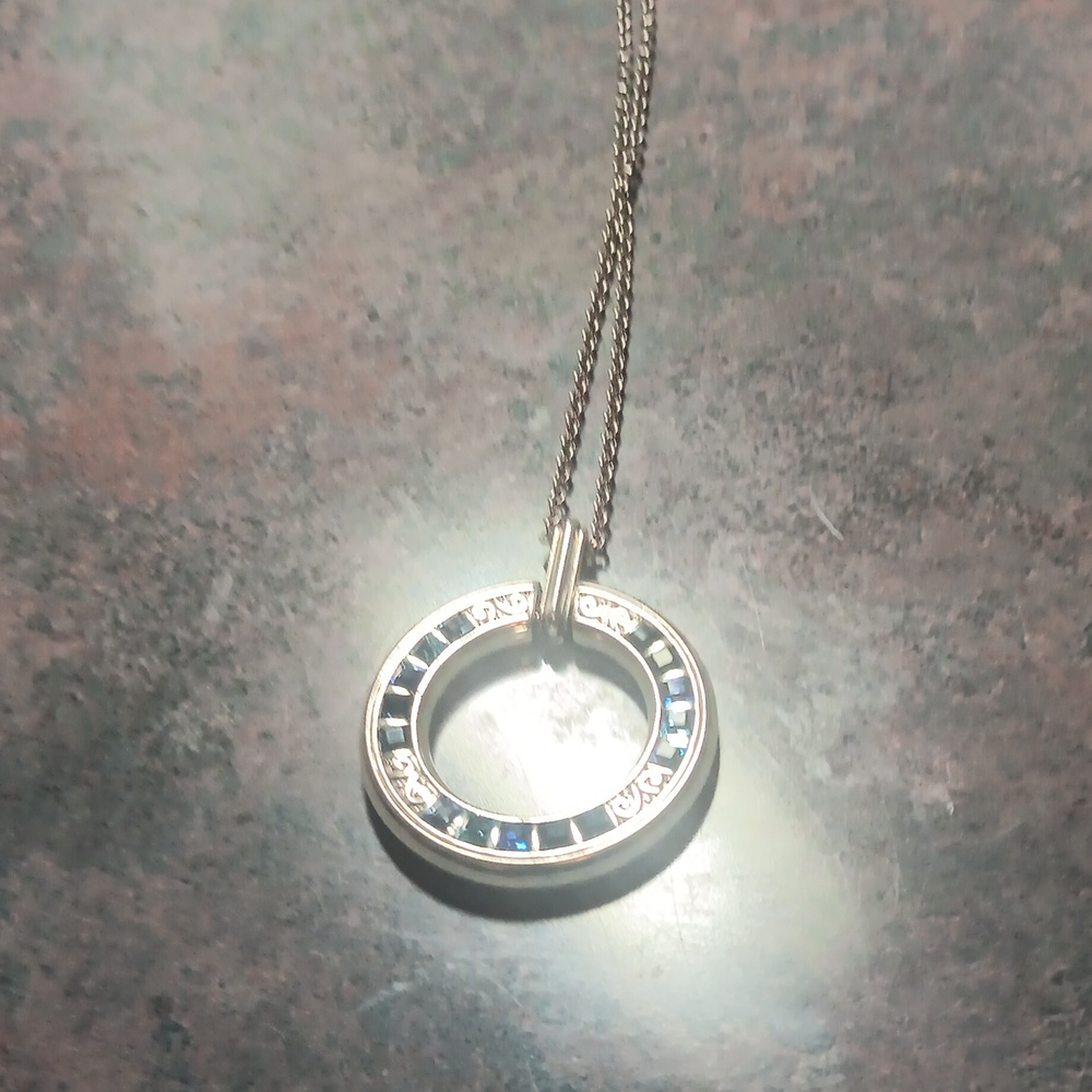 Necklace Spectrum Collection .Stones are various  colors of blue